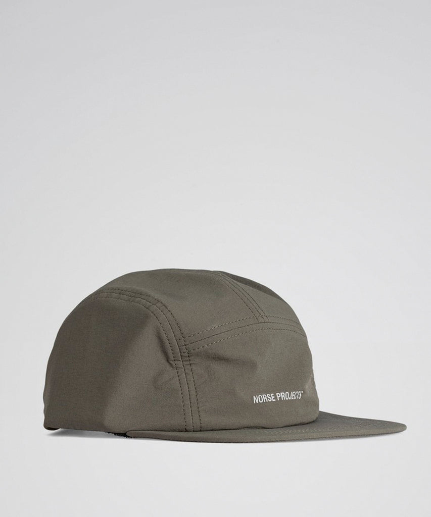 Travel 5 Panel Cap Forest Green-Norse Projects-Packyard DK
