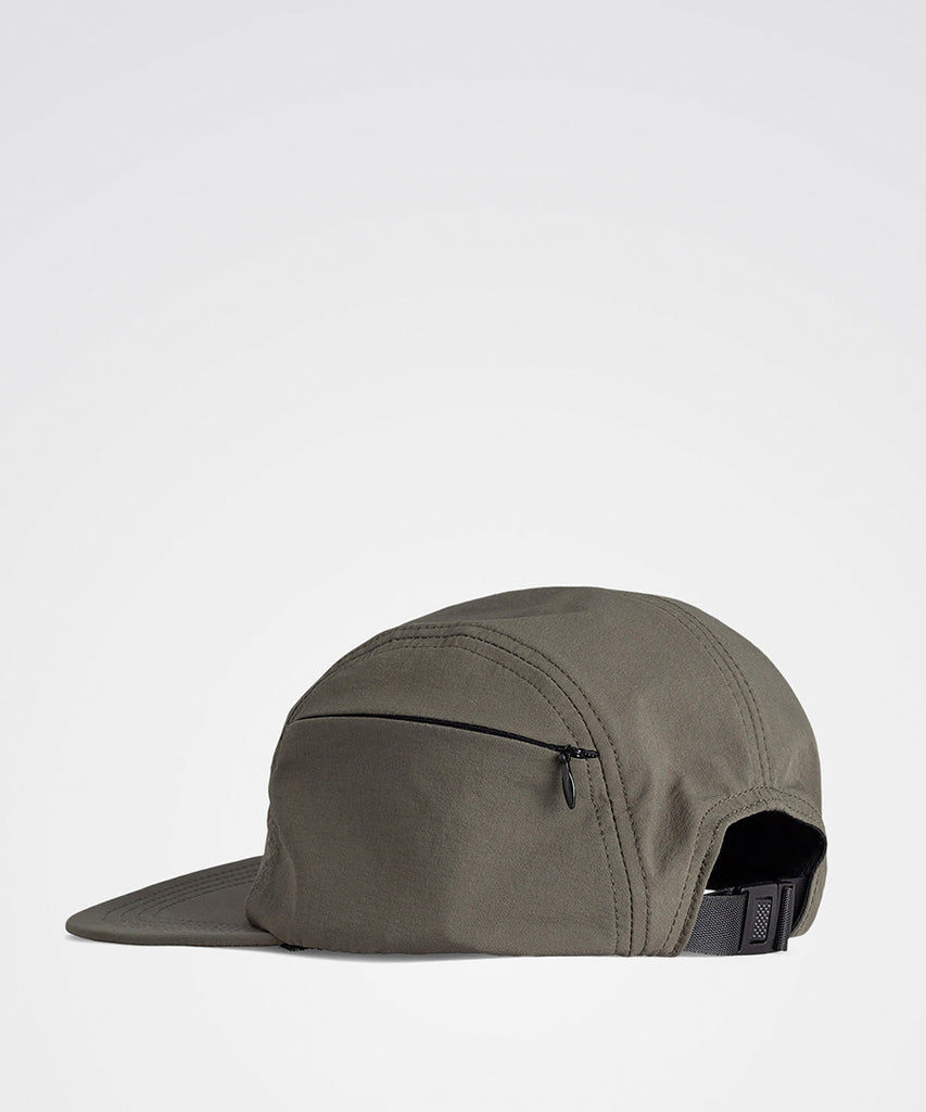 Travel 5 Panel Cap Forest Green-Norse Projects-Packyard DK