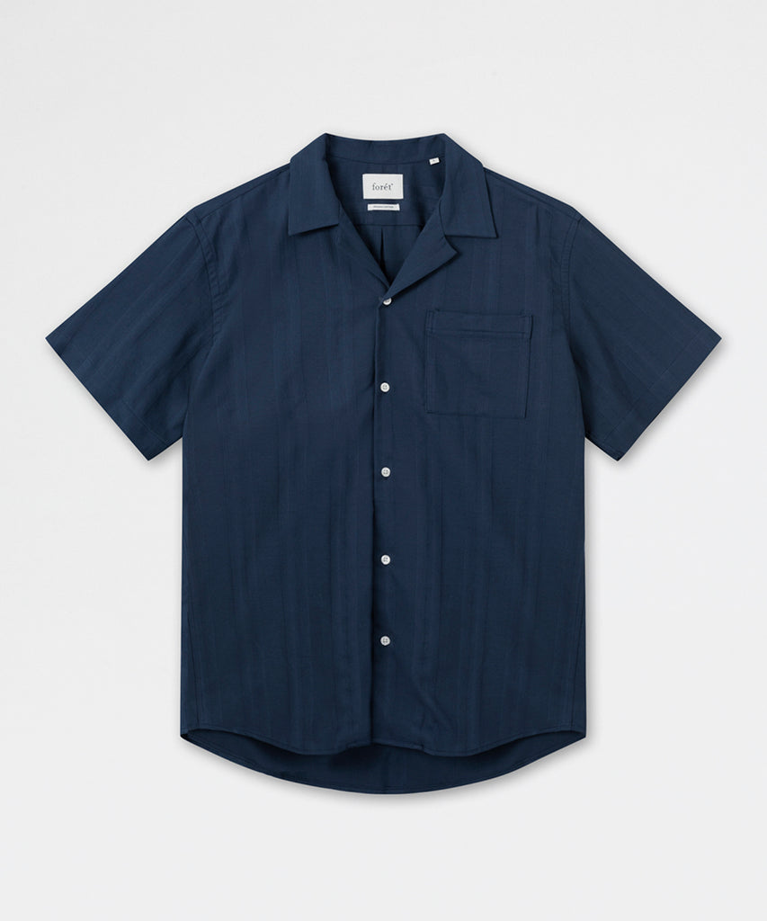 Twig Shirt Navy-Forét-Packyard DK