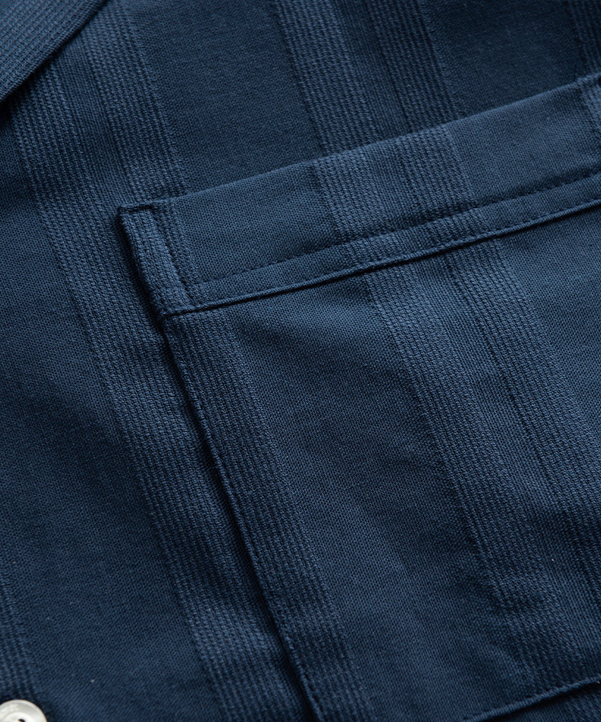 Twig Shirt Navy-Forét-Packyard DK