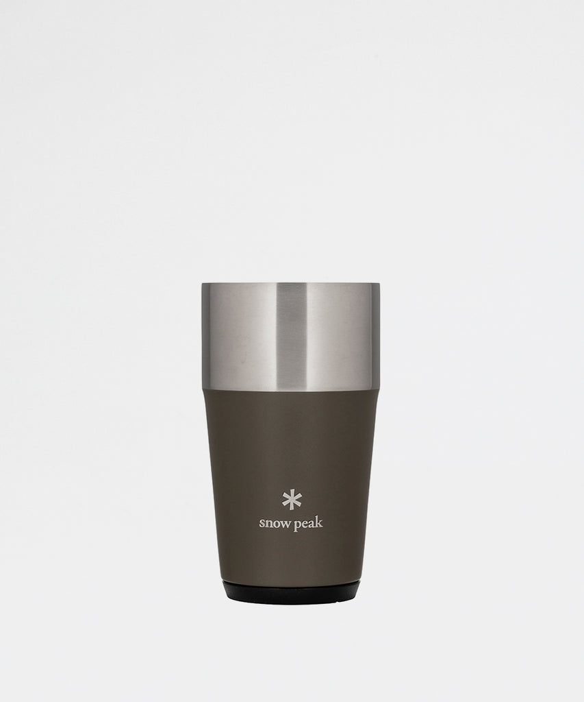 py-Vacume Beer Tumbler 16oz Olive-Snow Peak