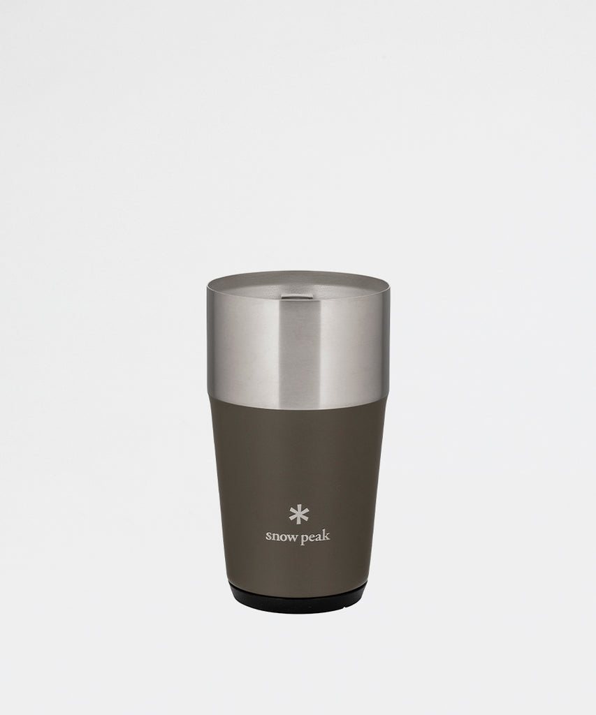 py-Vacume Beer Tumbler 16oz Olive-Snow Peak