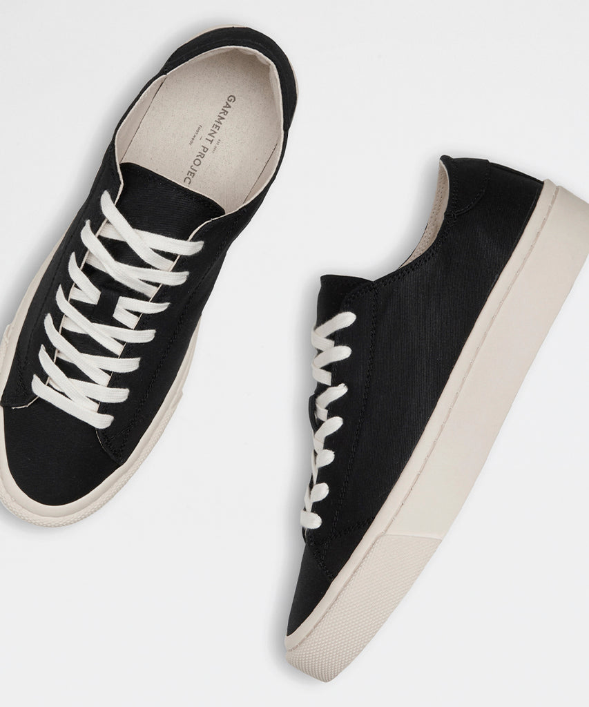 Worker Low - Black Canvas-Garment Project-Packyard DK